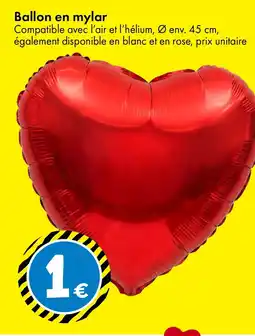 TEDi Ballon en mylar offre