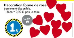 TEDi Décoration forme de rose offre