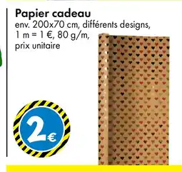 TEDi Papier cadeau offre