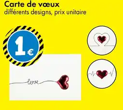 TEDi Carte de vœux offre