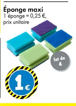 TEDi Éponge maxi offre