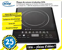 TEDi ELTA Plaque de cuisson à induction offre