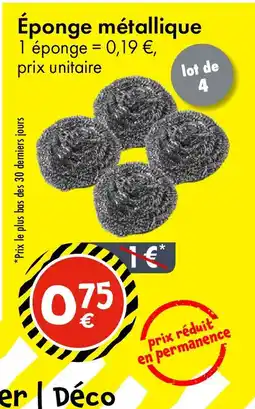 TEDi Éponge métallique offre