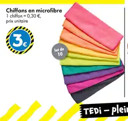 TEDi Chiffons en microfibre offre