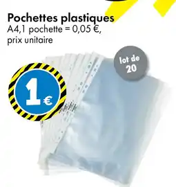 TEDi Pochettes plastiques offre