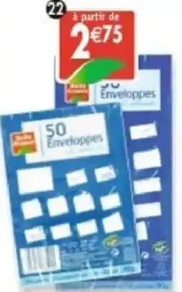 Maximo 50 enveloppes auto-adhésives offre