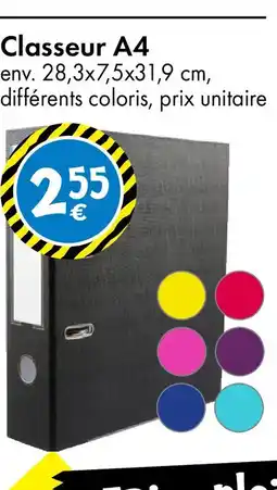 TEDi Classeur A4 offre