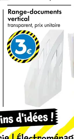 TEDi Range-documents vertical offre