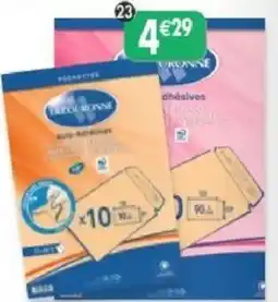 Maximo 10 enveloppes auto-adhésives kraft la couronne offre