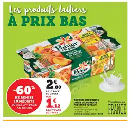 Super U PANIER DE YOPLAIT Yaourts aux fruits offre decouverte offre