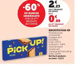 Super U PICK UP Biscuits offre