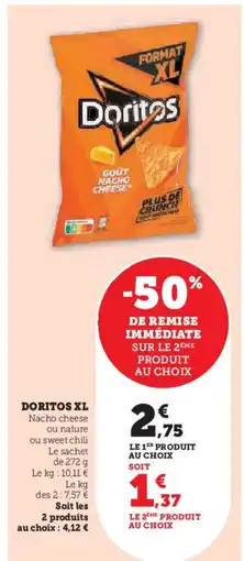Super U DORITOS Xl offre