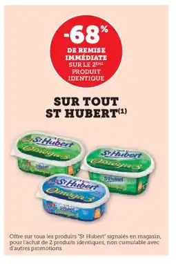 Super U ST HUBERT Sur tout offre