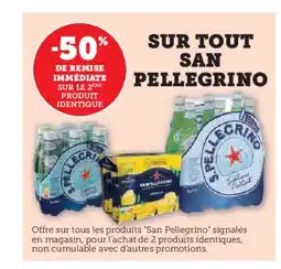 Super U SAN PELLEGRINO Sur tout offre