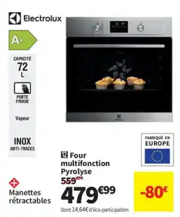 Conforama ELECTROLUX Four multifonction Pyrolyse offre