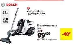 Conforama BOSCH Aspirateur sans offre