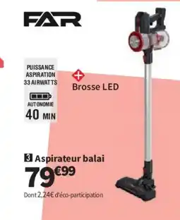 Conforama FAR Aspirateur balai offre