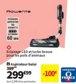 Conforama ROWENTA Aspirateur balai offre