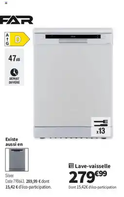 Conforama FAR Lave-vaisselle offre