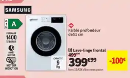 Conforama SAMSUNG Lave-linge frontal offre