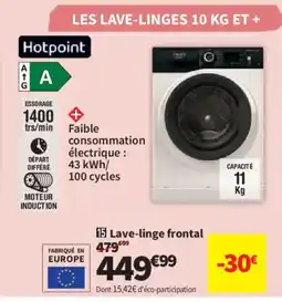 Conforama HOTPOINT Lave-linge frontal offre