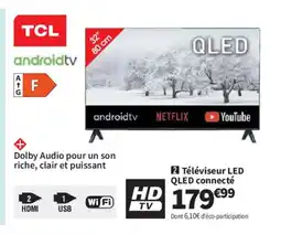Conforama TCL Téléviseur LED QLED connecté offre