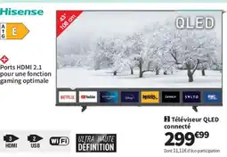 Conforama HISENSE Téléviseur QLED connecté offre
