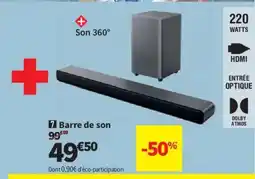 Conforama Barre de son offre