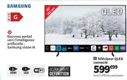 Conforama SAMSUNG Téléviseur QLED connecté offre