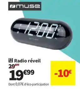 Conforama MUSE Radio réveil offre