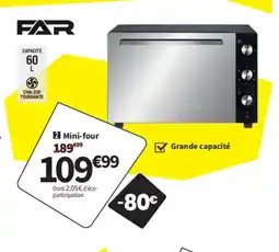 Conforama FAR Mini-four offre
