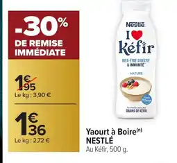 Carrefour NESTLÉ Yaourt à Boire offre