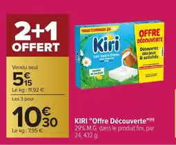 Carrefour KIRI Offre Découverte offre