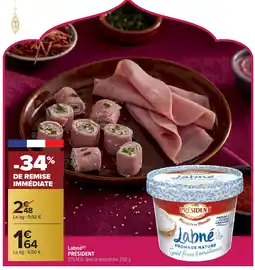 Carrefour PRÉSIDENT Labné offre