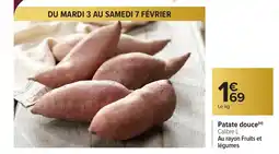 Carrefour Patate douce offre
