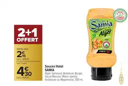 Carrefour SAMIA Sauces Halal offre