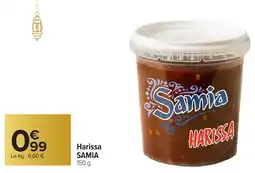 Carrefour SAMIA Harissa offre