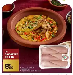 Carrefour Filet de poulet Halal offre