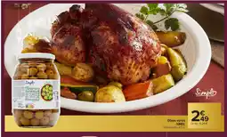 Carrefour SIMPL Olives vertes offre