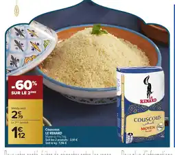Carrefour LE RENARD Couscous offre