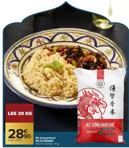 Carrefour RIZ DU MONDE Riz long parfumé offre