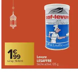Carrefour LESAFFRE Levure offre