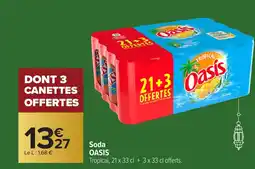 Carrefour OASIS Soda offre