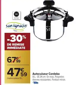 Carrefour Autocuiseur Cordoba offre
