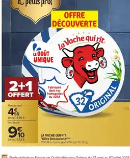 Carrefour LA VACHE QUI RIT Offre Découverte offre