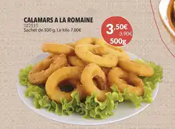 Gel 2000 Calamars a la romaine offre
