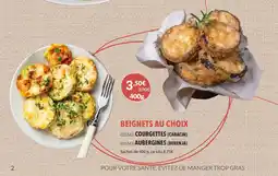 Gel 2000 Beignets au choix offre