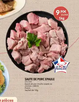 Gel 2000 Saute de porc epaule offre