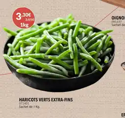 Gel 2000 Haricots verts extra-fins offre