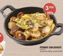 Gel 2000 Pomme sarladaise offre